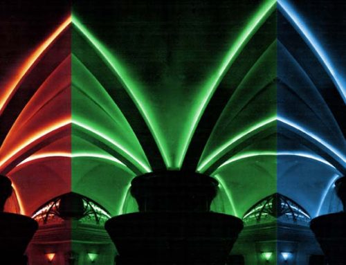 MGM Fountain RGB (Triptych)